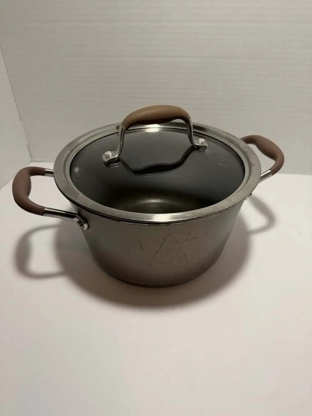 Anolon Advanced Home Hard-Anodized Nonstick Stockpot with Lid